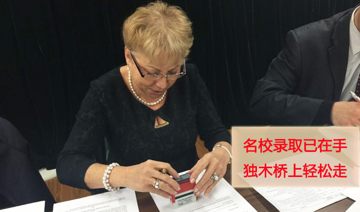 名校录取已在手，独木桥上轻松走！