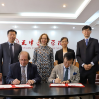 波兰卡特维兹音乐学院院长访问天津音乐学院